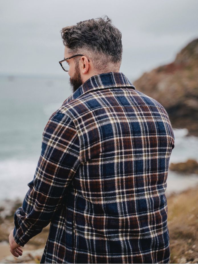Belfast plaid overshirt