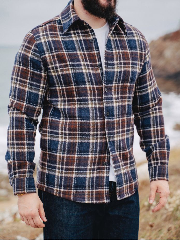 Belfast plaid overshirt