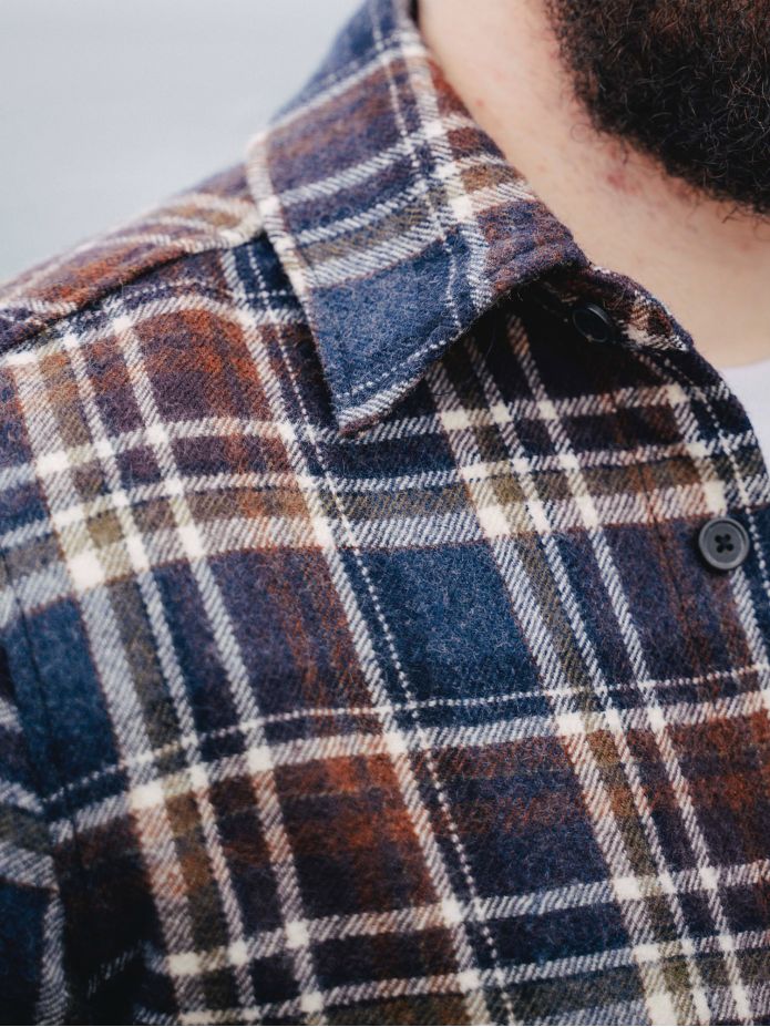 Belfast plaid overshirt