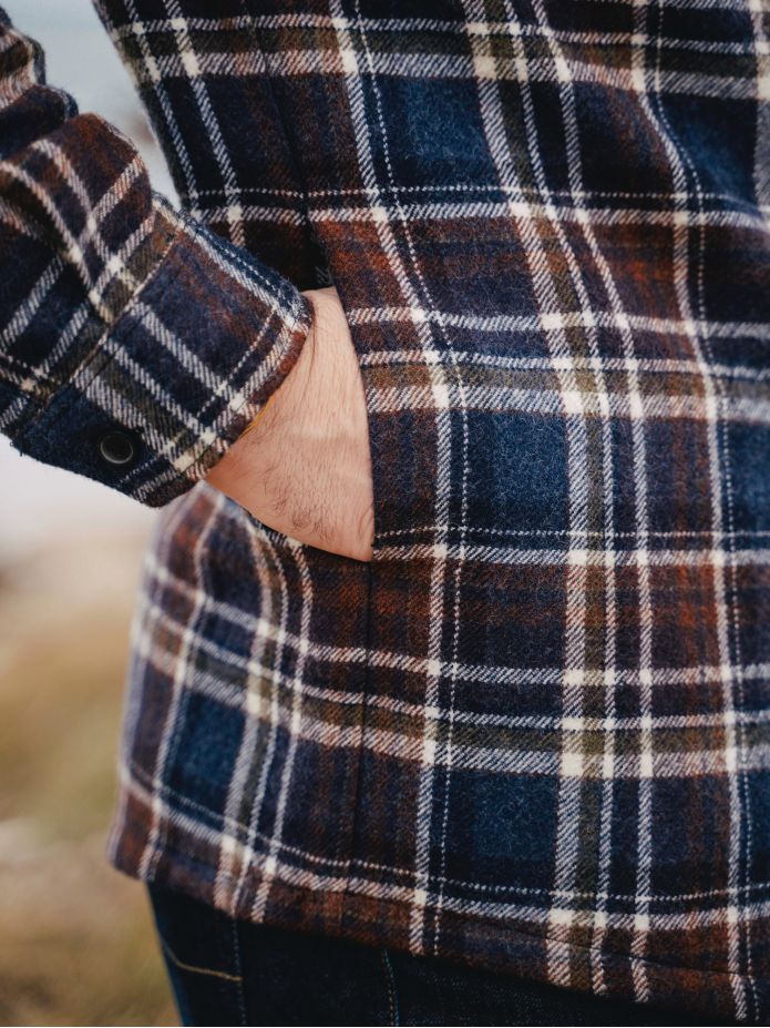 Belfast plaid overshirt