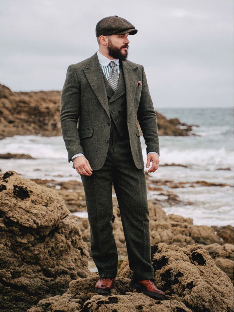 Loden green Kildare suit jacket