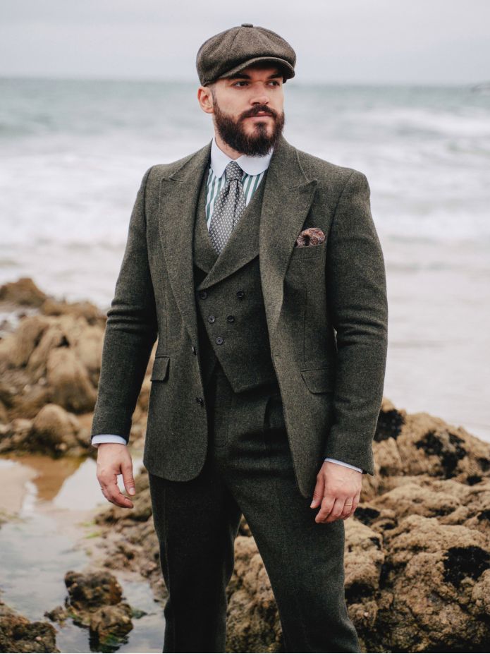Loden green Kildare suit jacket