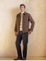 Brown Dungloe overshirt