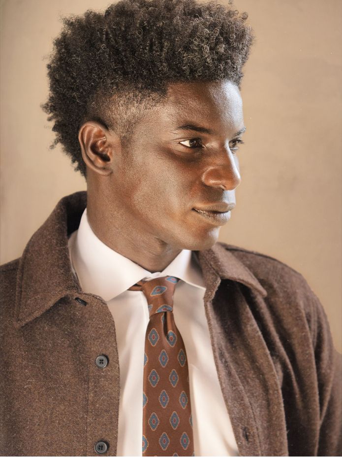 Brown Dungloe overshirt