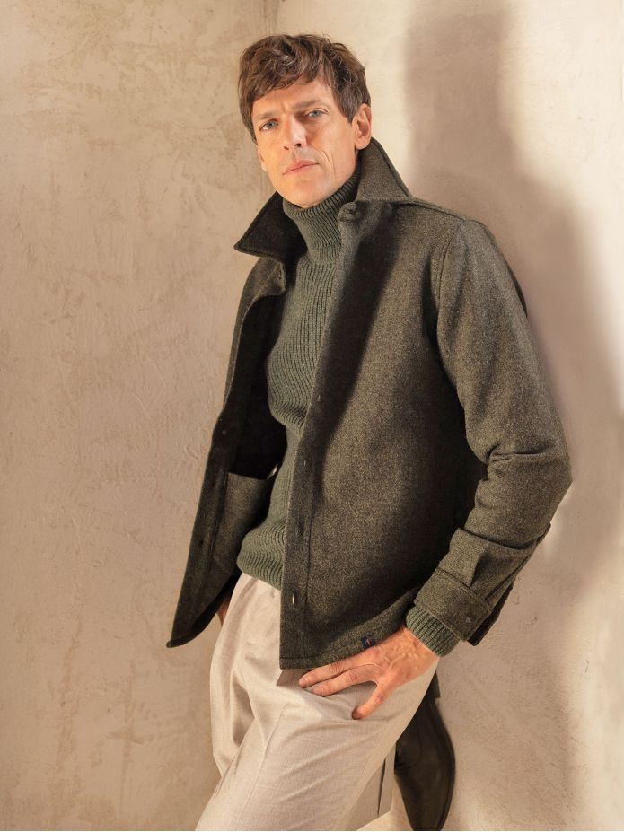 Green Dungloe overshirt
