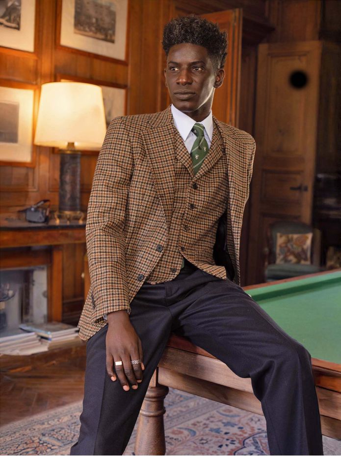 Brown Ross suit jacket