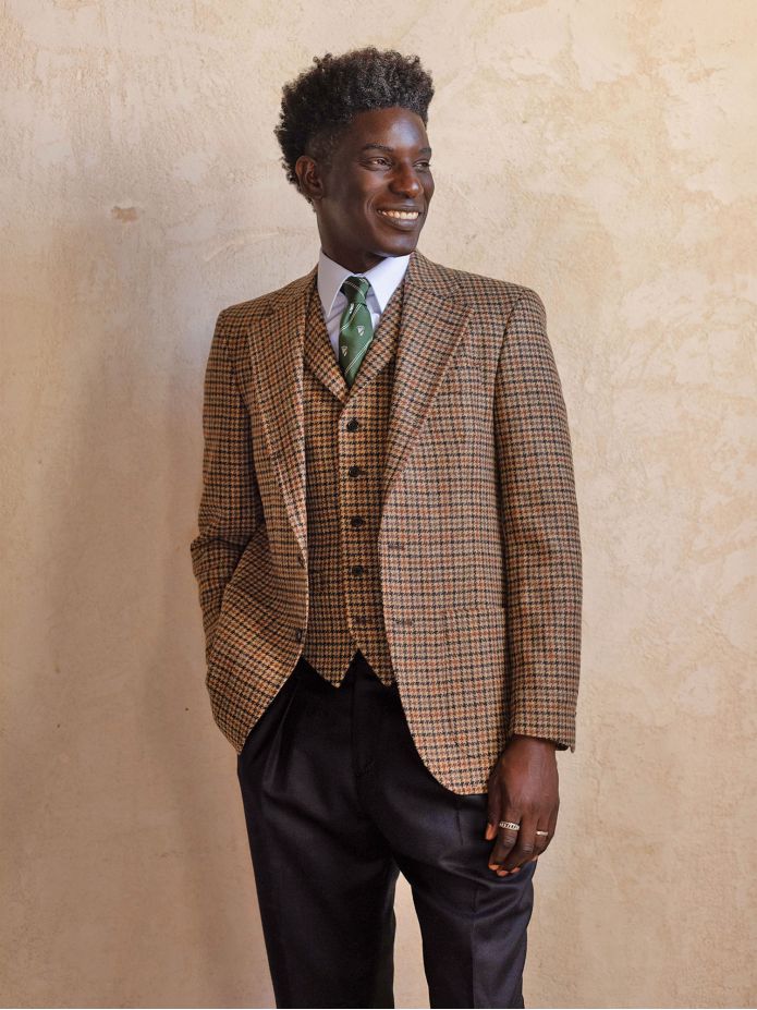 Brown Ross suit jacket