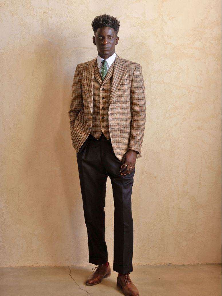Brown Ross suit jacket