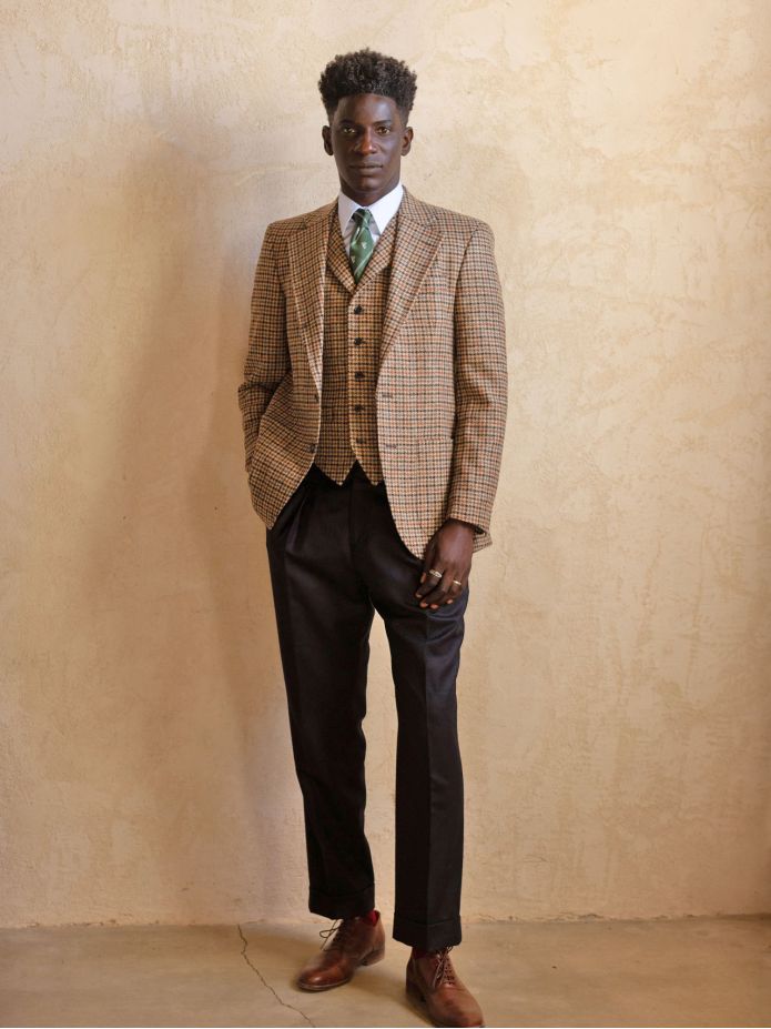 Brown Ross suit jacket