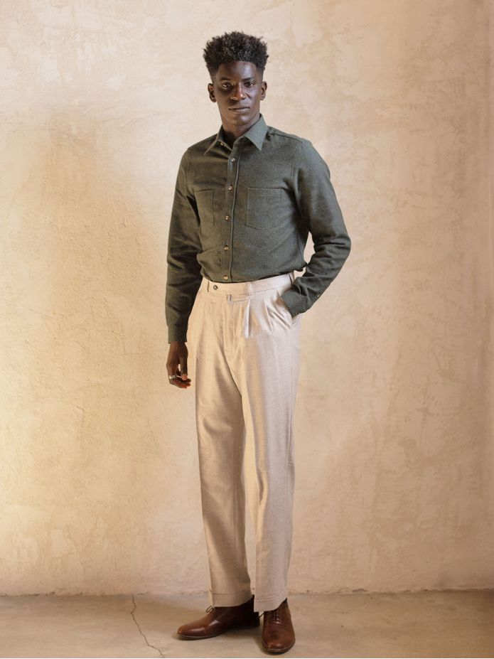 Beige Faro pants