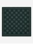 Green patterned pocket square
