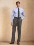 Faro Gray High-Waisted Flannel Pants
