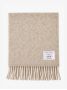 Ecru wool scarf The Nines x Moon