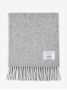 Gray wool scarf The Nines x Moon