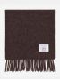 Mocha wool scarf The Nines x Moon
