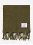 Green wool scarf The Nines x Moon
