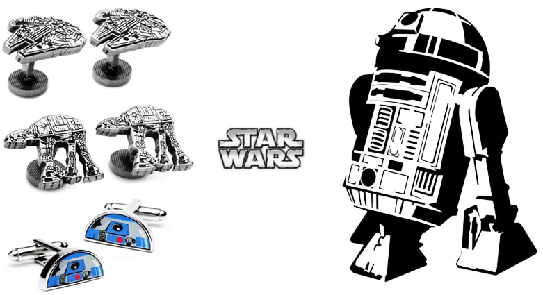 Boutons de manchette star wars