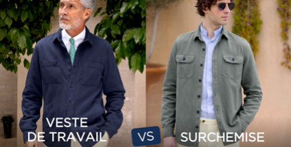 What are the differences between an overshirt and a work jacket ?