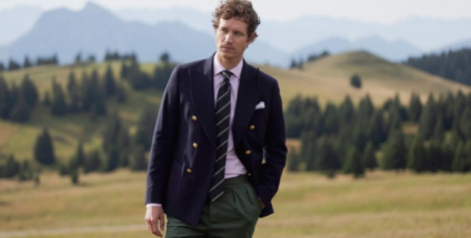 The double-breasted blazer: history and inspiration