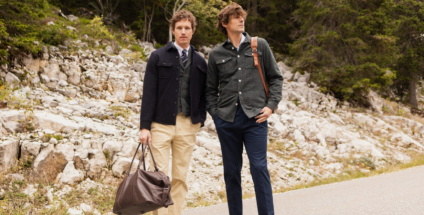 How to wear a winter overshirt?